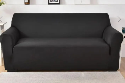 Funda para Sofá 3 Puestos negro
